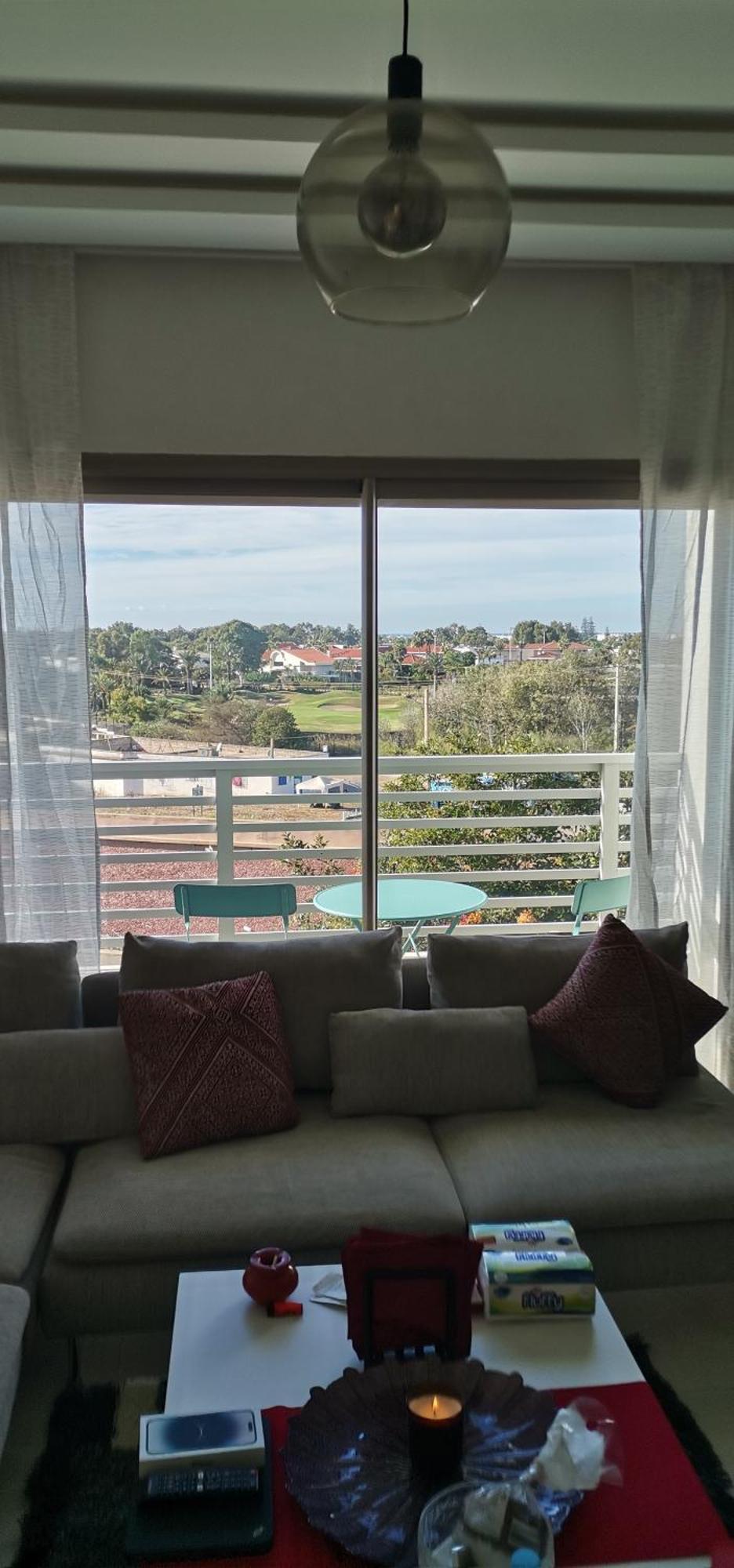 Grand Appartement Vue Golf A 2 Min De La Plage Bouznika Exterior photo